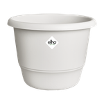 amiga round 30cm silky white